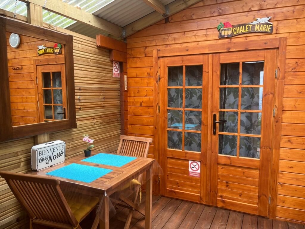 Coin repas Chalets de Marie