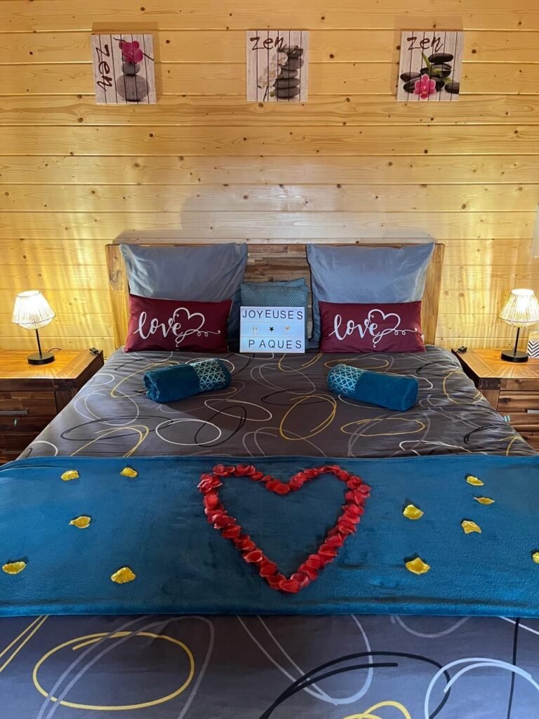 Chambre cocooning Chalets de Marie